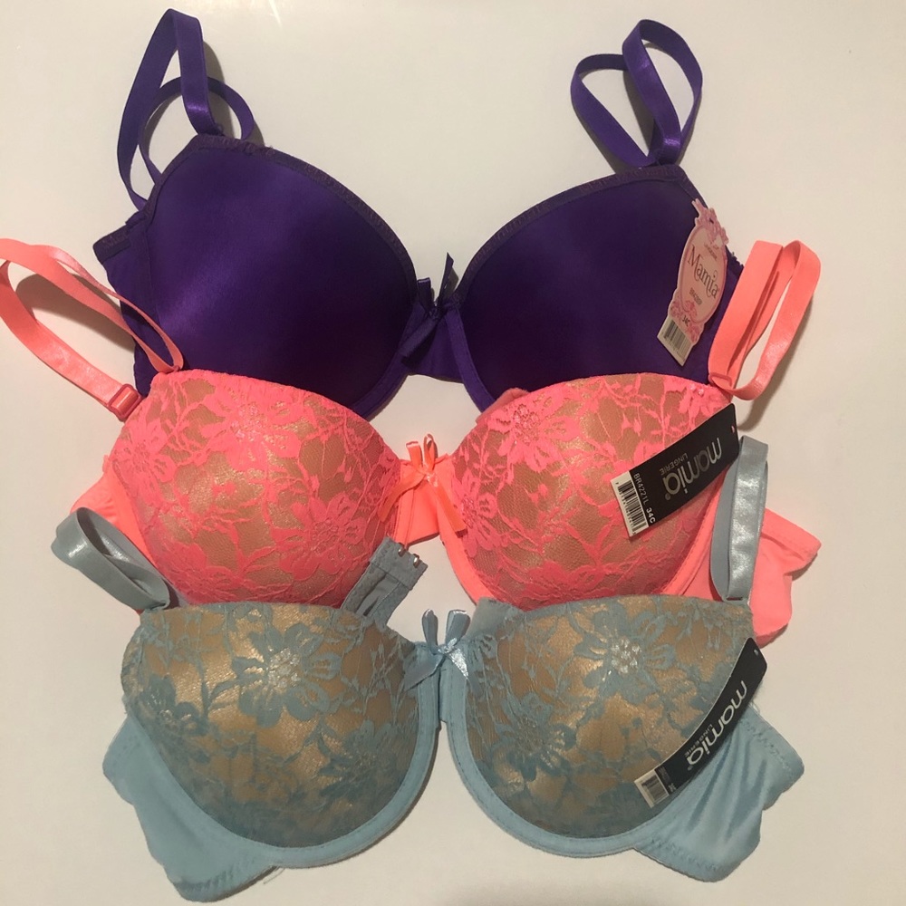 Bundle of 3 Women’s Bras Size 34C